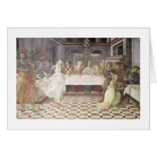 De feast van Herod (fresco) (zie ook 60432)