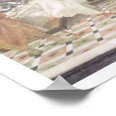 De feast van Herod (fresco) (zie ook 60432) Poster (Hoek)