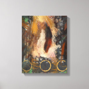 De Feather Canvas Print