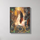 De Feather Canvas Print (Voorkant)