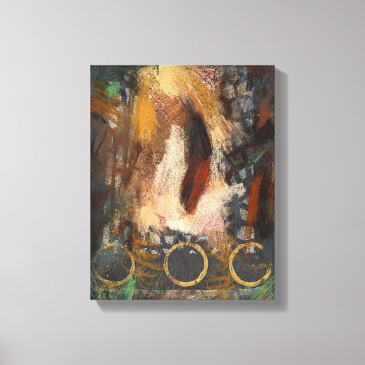 De Feather Canvas Print (Voorkant)