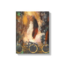 De Feather Canvas Print