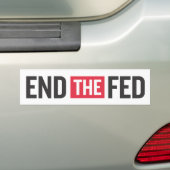 De Fed beëindigen Bumpersticker (Op auto)