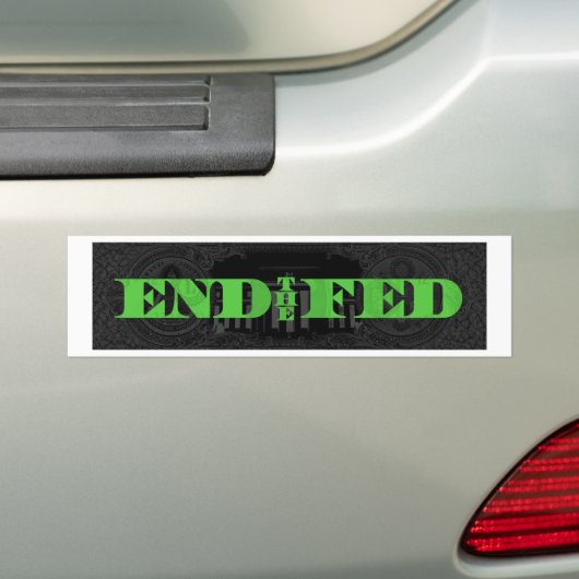 De Fed beëindigen Bumpersticker (Op auto)