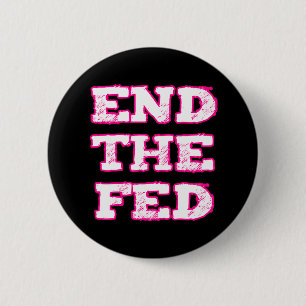 De Fed beëindigen Ronde Button 5,7 Cm