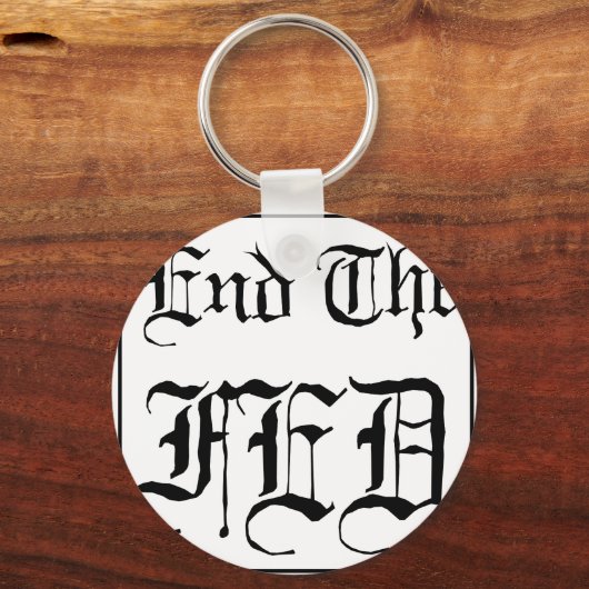 De Fed beëindigen Sleutelhanger (Voorkant)