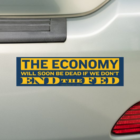 De Fed-Bumpersticker beëindigen Bumpersticker (Op auto)
