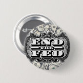 De Fed-Button beëindigen Ronde Button 5,7 Cm (Voorkant /achterkant)