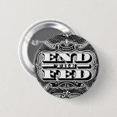De Fed-Button beëindigen Ronde Button 5,7 Cm (Voorkant /achterkant)