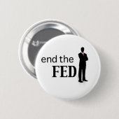 De Fed-Button beëindigen Ronde Button 5,7 Cm (Voorkant /achterkant)