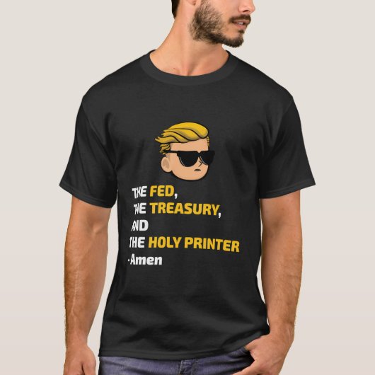 De Fed De Schatkist En De Heilige Printer - Wallen T-shirt (Voorkant)