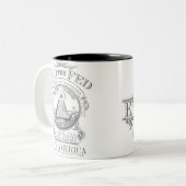 De Fed-Mok beëindigen Tweekleurige Koffiemok (Voorkant links)