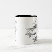 De Fed-Mok beëindigen Tweekleurige Koffiemok (Center)