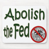 De Fed Mousepad afschaffen Muismat (Voorkant)