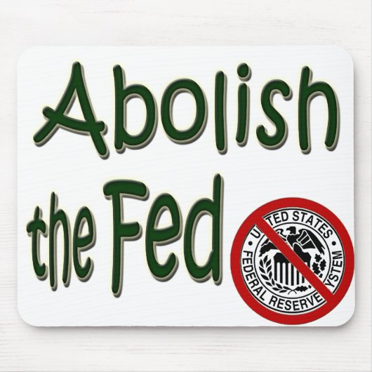 De Fed Mousepad afschaffen Muismat (Voorkant)