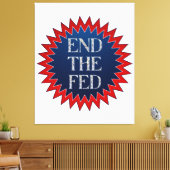 De Fed Stars Wall Art beëindigen Canvas Afdruk (Insitu (Woonkamer))