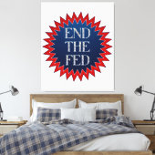 De Fed Stars Wall Art beëindigen Canvas Afdruk (Insitu (Slaapkamer))