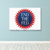 De Fed Stars Wall Art beëindigen Canvas Afdruk (Insitu (Houten vloer))