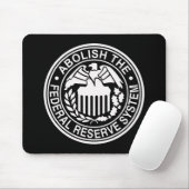De Federal Reserve afschaffen Muismat (Met muis)