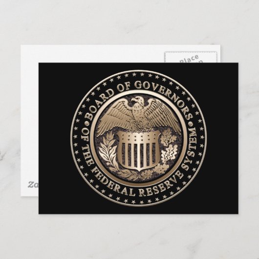 De Federal Reserve Briefkaart (Voorkant / Achterkant)