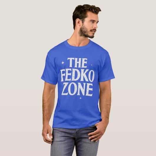 DE FEDKO ZONE T-SHIRT (Voorkant volledig)