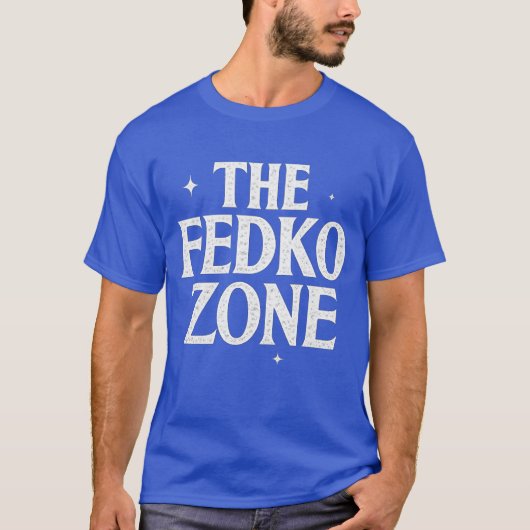 DE FEDKO ZONE T-SHIRT (Voorkant)