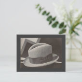 De Fedora Briefkaart (Staand voorkant)