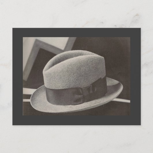 De Fedora Briefkaart (Voorkant)