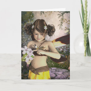 De fee en de Kaart van de Verjaardag van de Libel