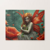 De fee en de kikker legpuzzel (Horizontaal)