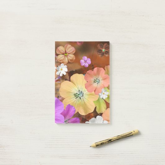 De fee komt binnenkort uit 1 post-it® notes (Op bureau)