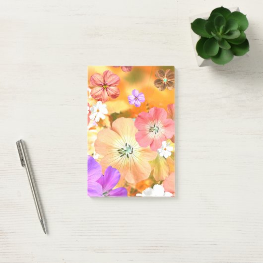 De fee komt snel naar buiten 3 post-it® notes (Kantoor)