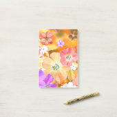 De fee komt snel naar buiten 3 post-it® notes (Op bureau)