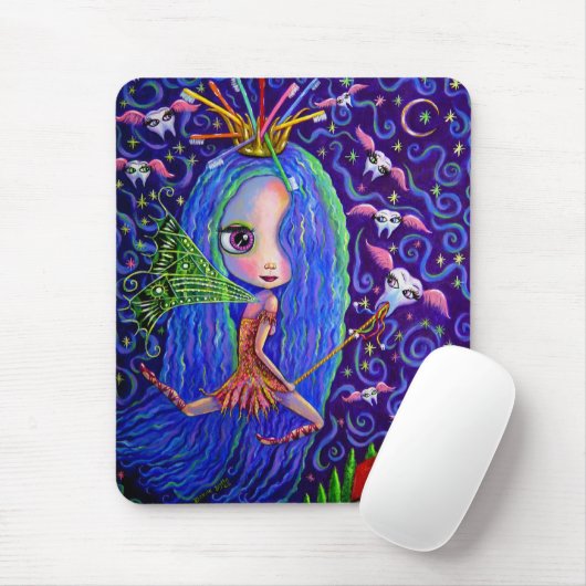 De Fee Mousepad van de tand Muismat (Met muis)