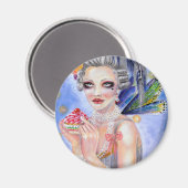 De fee peetmoeder Marie Antoinette Magneet (Voorkant / Achterkant)