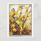 De Fee van de Jasmijn van de winter Briefkaart (Voorkant)