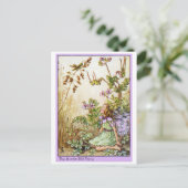 De Fee van de Rekening van ooievaars Briefkaart (Staand voorkant)