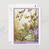 De Fee van de Rekening van ooievaars Briefkaart (Voorkant / Achterkant)