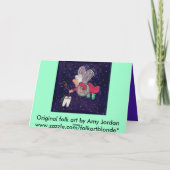 De Fee van de tand - wenskaart Kaart (Achterkant)