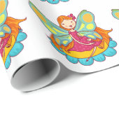 De Fee van de tuin Cadeaupapier (Rol Hoek)