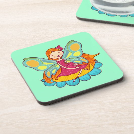 De Fee van de tuin Drankjes Onderzetter (Linkerzijde)