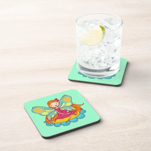 De Fee van de tuin Drankjes Onderzetter (Rechterzijde)