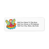 De Fee van de tuin Etiket (Voorkant)