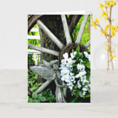 De Fee van de tuin Kaart (Gele Bloem)