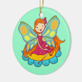 De Fee van de tuin Keramisch Ornament (Links)