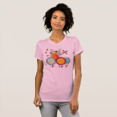 De Fee van de tuin met Bloemen T-shirt (Voorkant volledig)