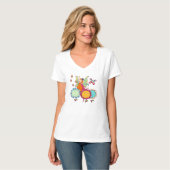 De Fee van de tuin met Bloemen T-shirt (Voorkant volledig)