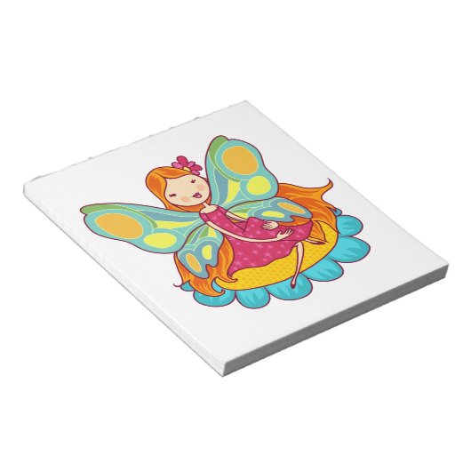 De Fee van de tuin Notitieblok (Schuin)