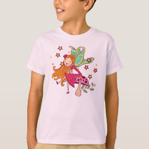De Fee van de tuin op Paddestoel T-shirt