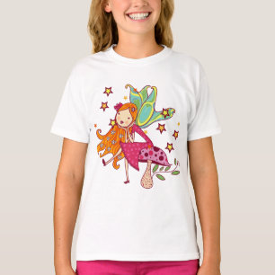 De Fee van de tuin op Paddestoel T-shirt